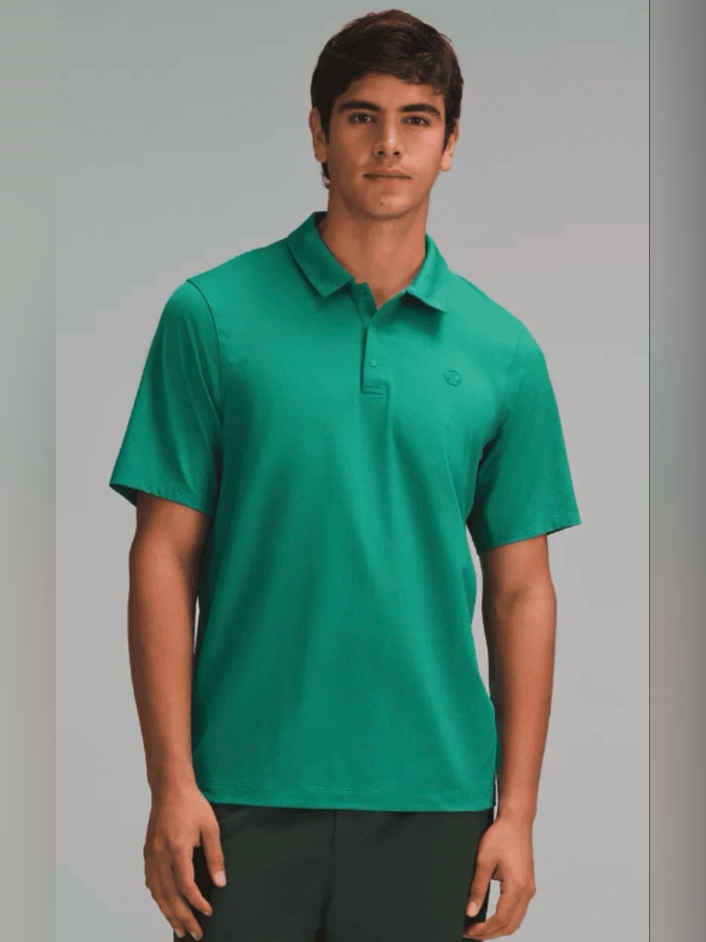 Lululemon Logo Sport Polo Short Sleeve